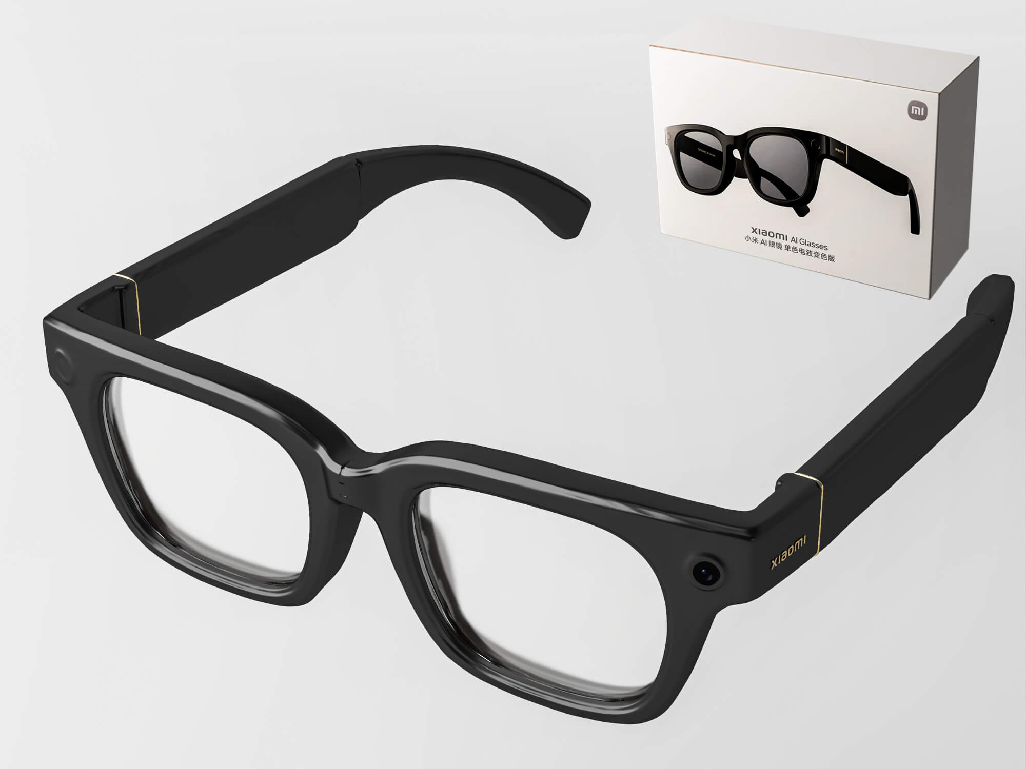 Smart AI Eyeglasses Lowpoly 3D Model 3D Model