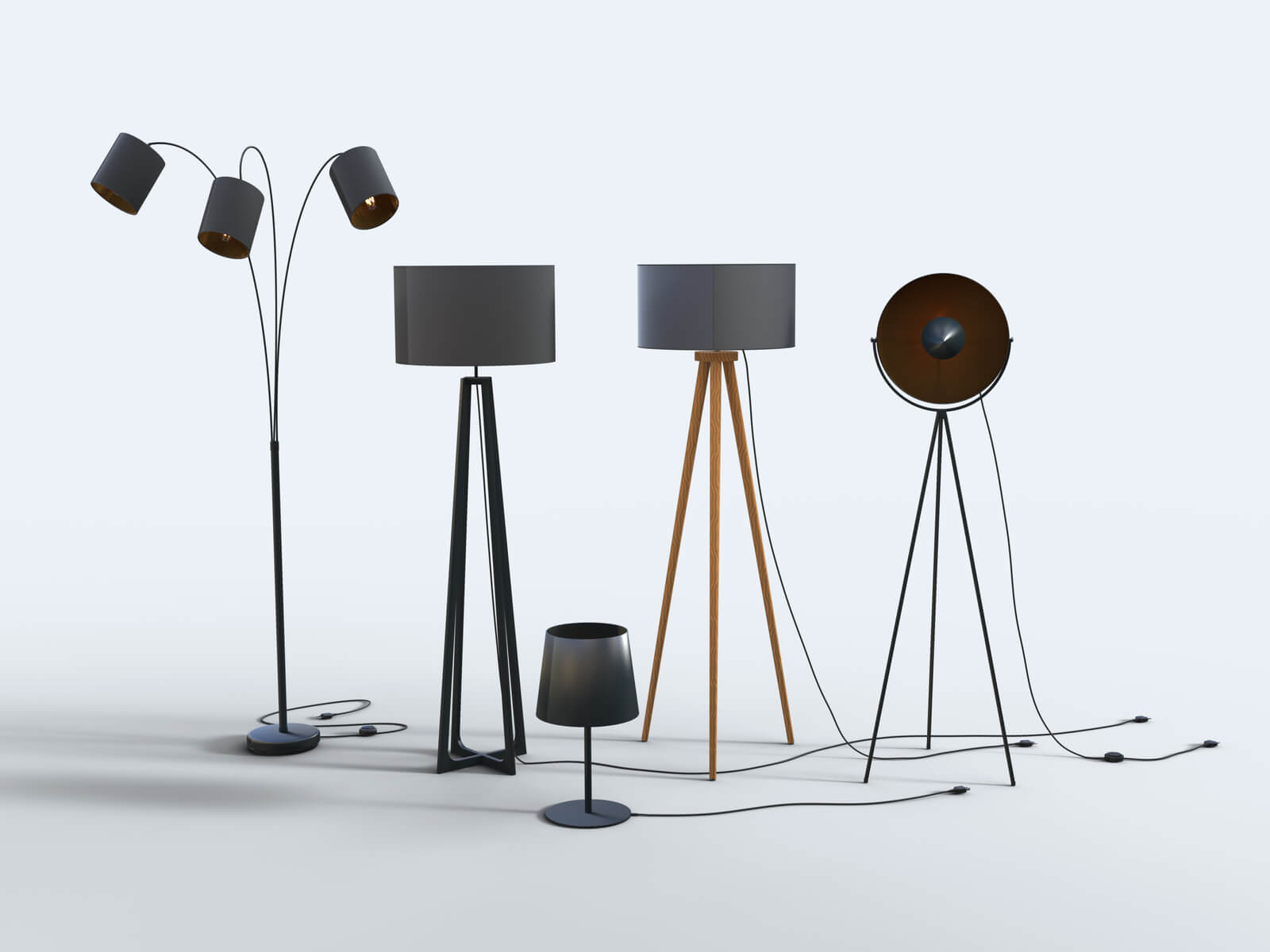 Floor Lamps for DAZ Studio Daz Content