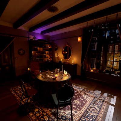 Fortune Teller Room for DAZ Studio