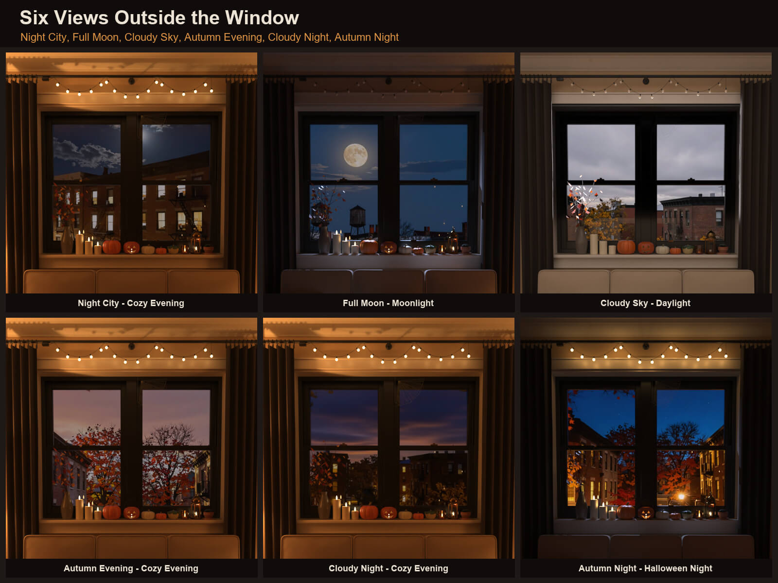 Halloween Apartment for DAZ Studio Daz Content