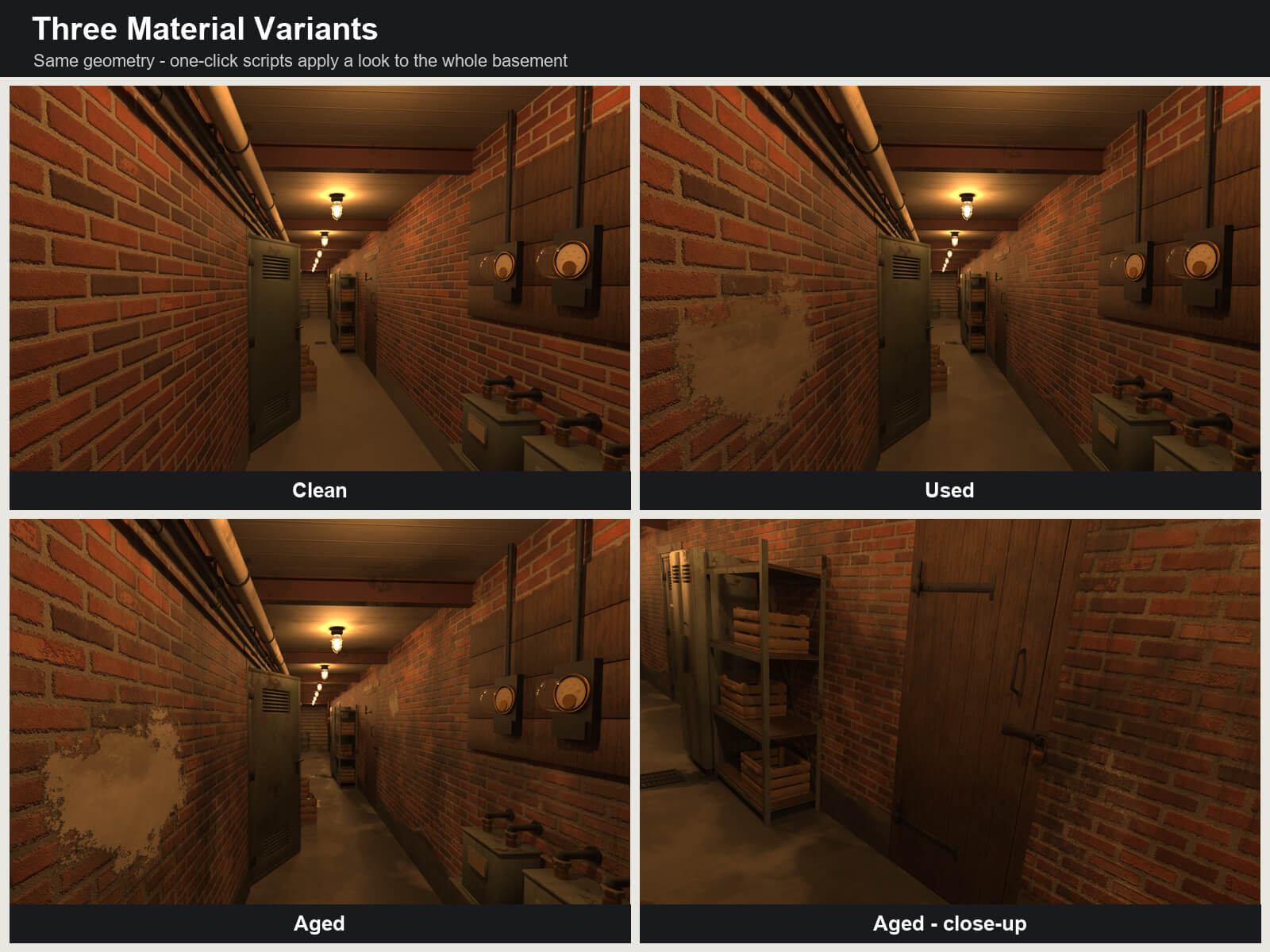 NYC Tenement Basement for DAZ Studio Daz Content
