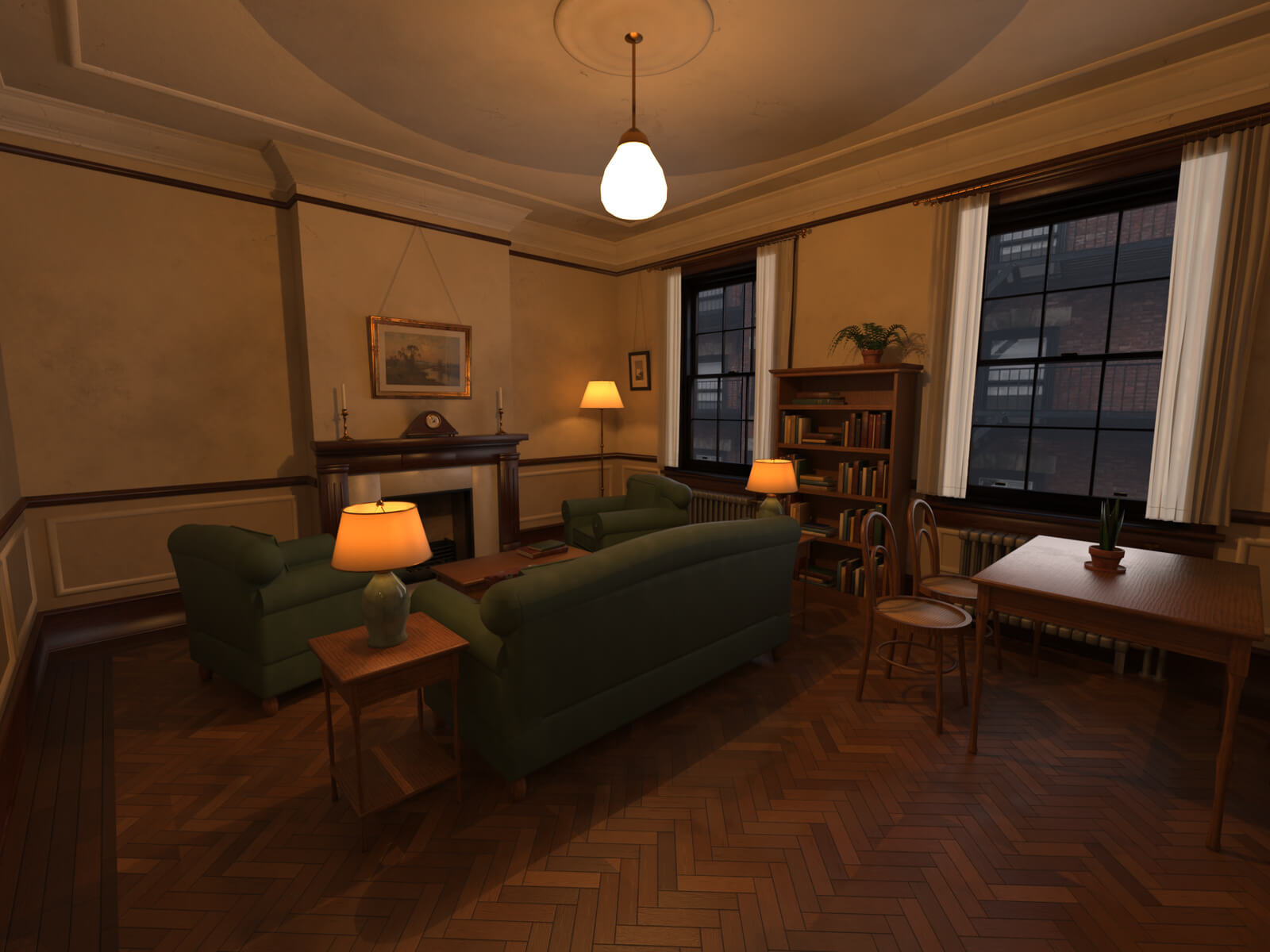 NYC Tenement Large Apartment for DAZ Studio Daz Content