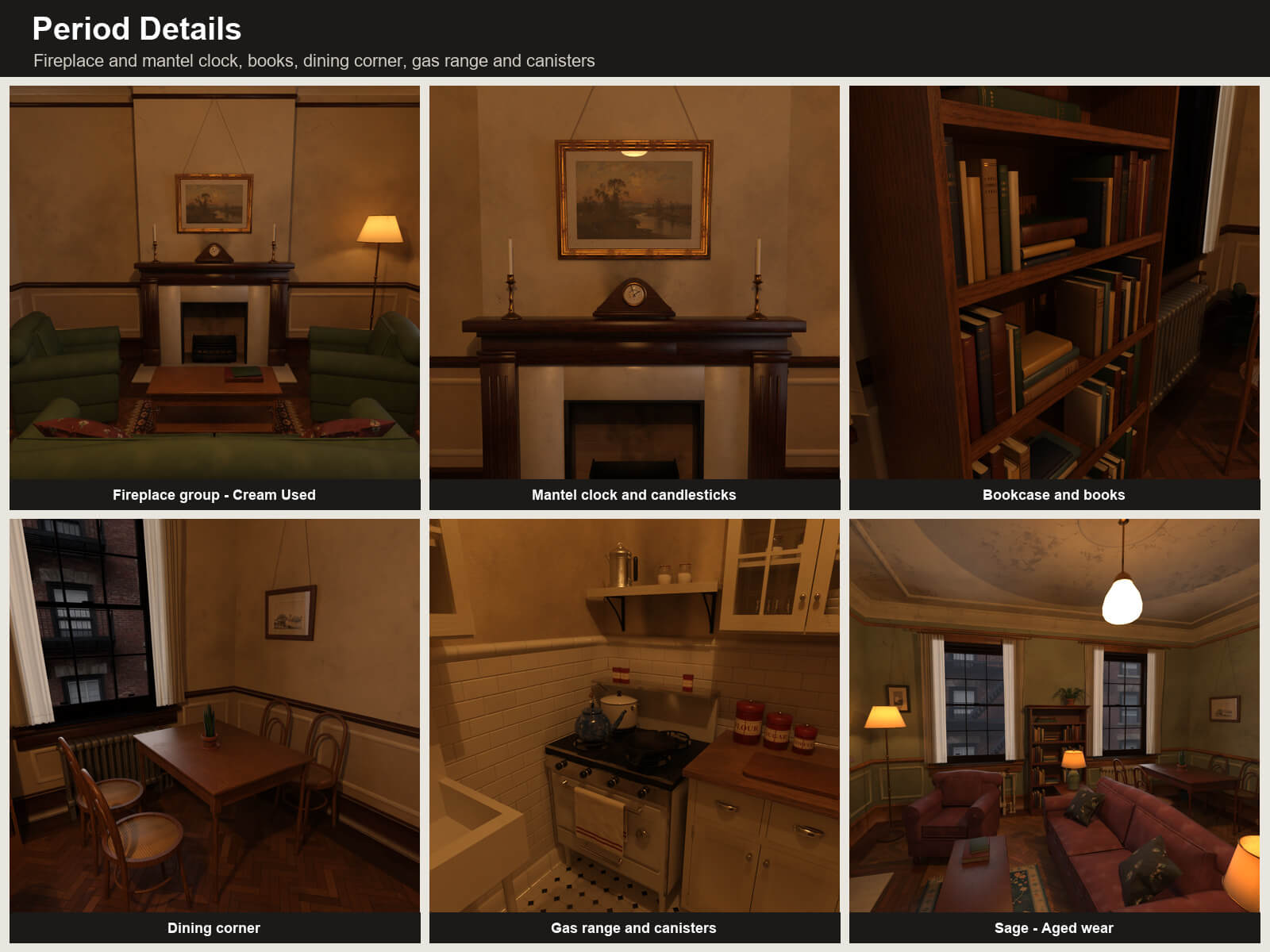 NYC Tenement Large Apartment for DAZ Studio Daz Content