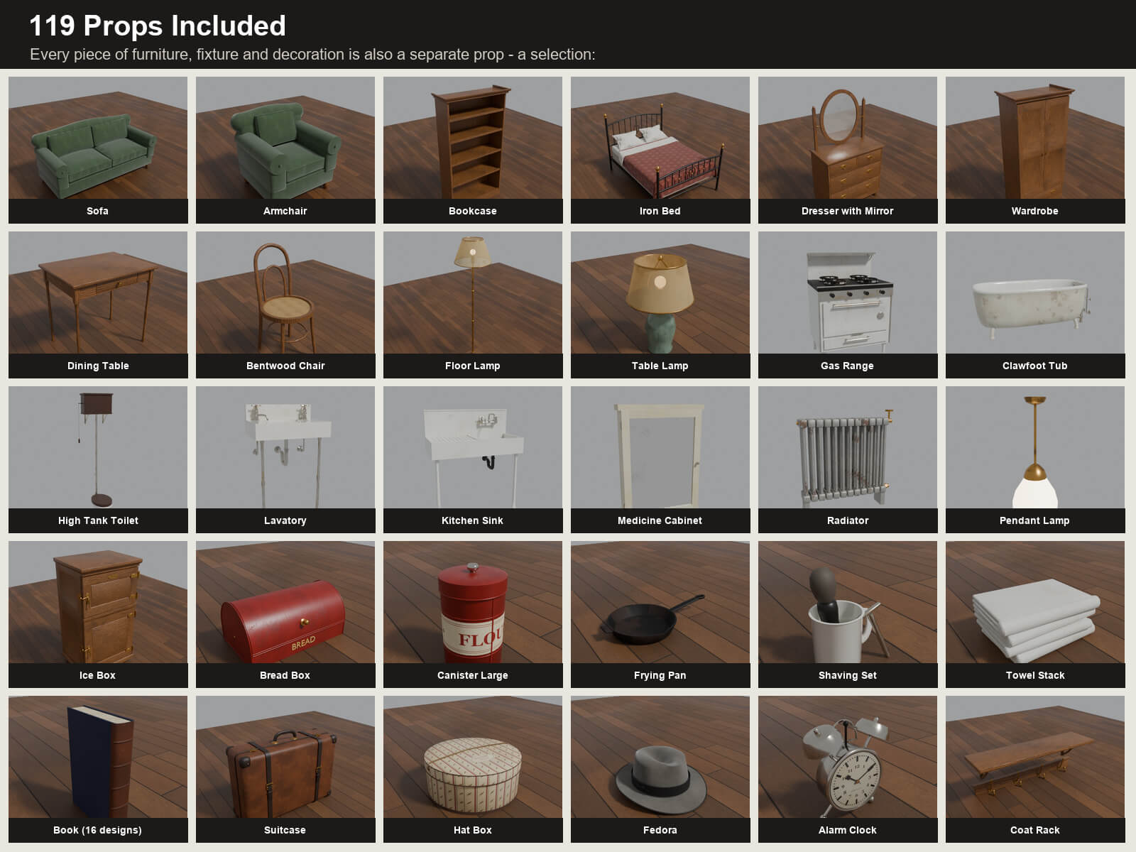 NYC Tenement Small Apartment for Daz Studio Daz Content