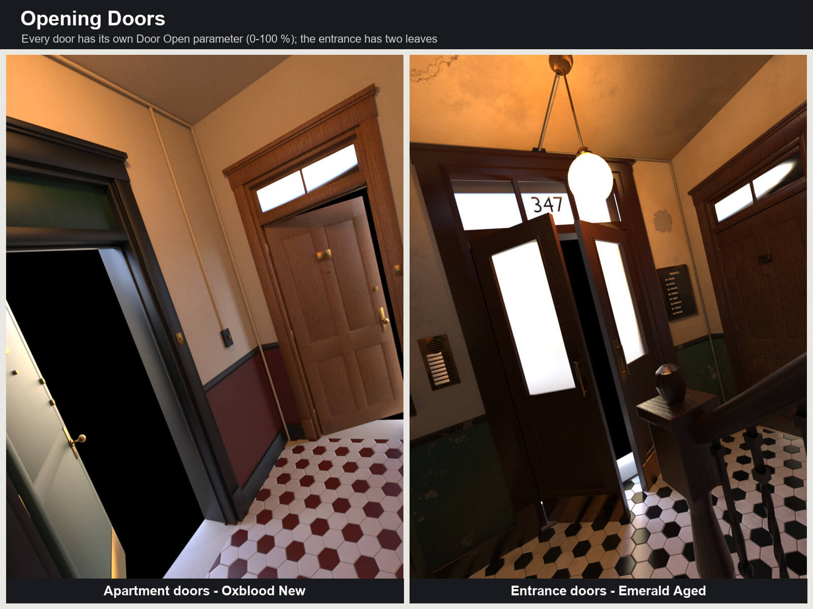 NYC Tenement Staircase for DAZ Studio Daz Content
