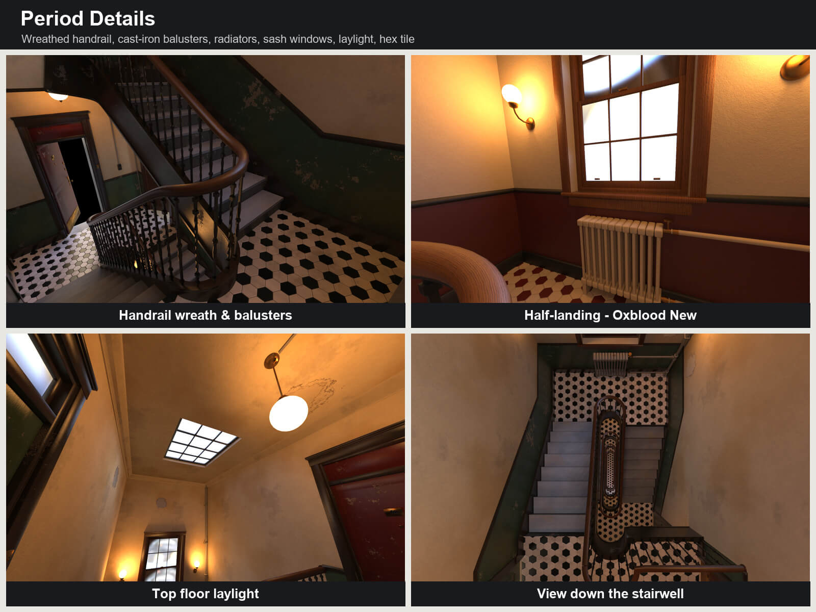 NYC Tenement Staircase for DAZ Studio Daz Content
