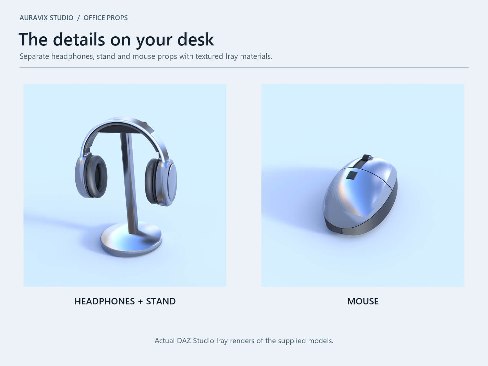 Office Props for DAZ Studio Daz Content