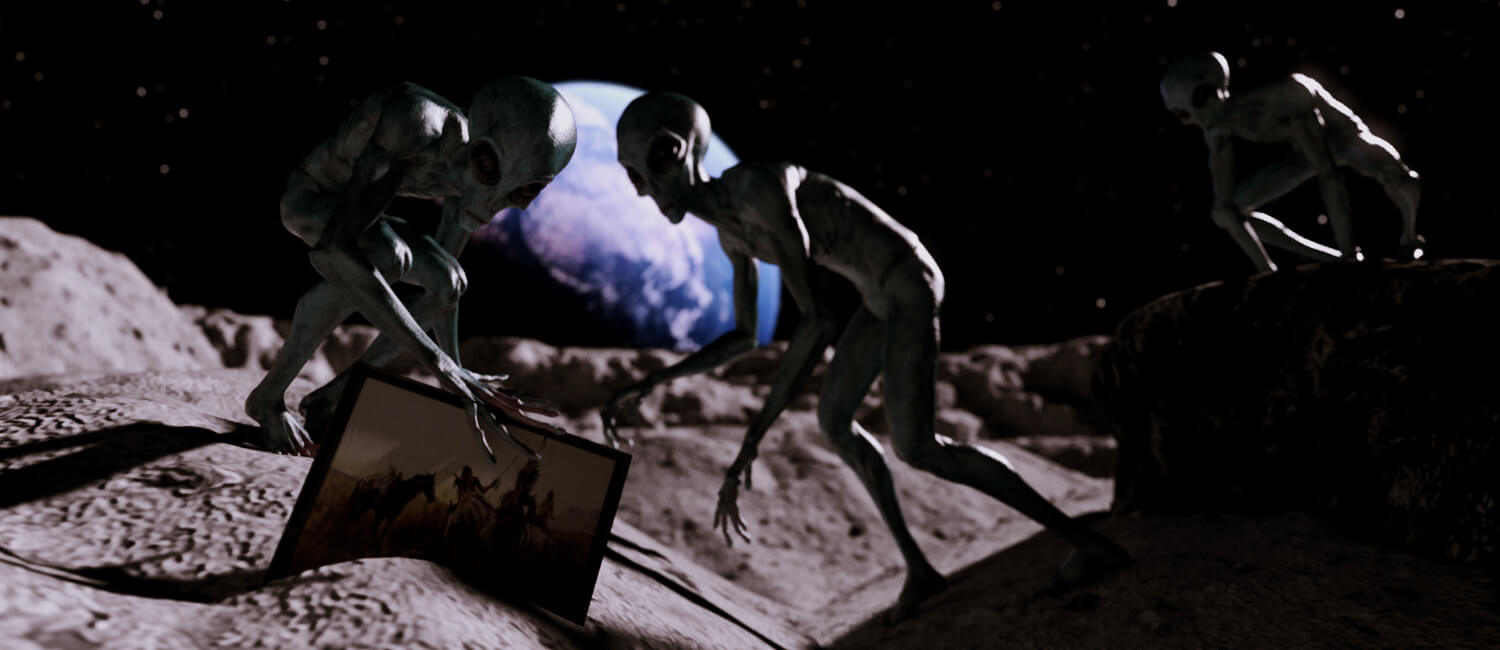 Wandering 3D Render, Digital Artwork by Avid Renderer