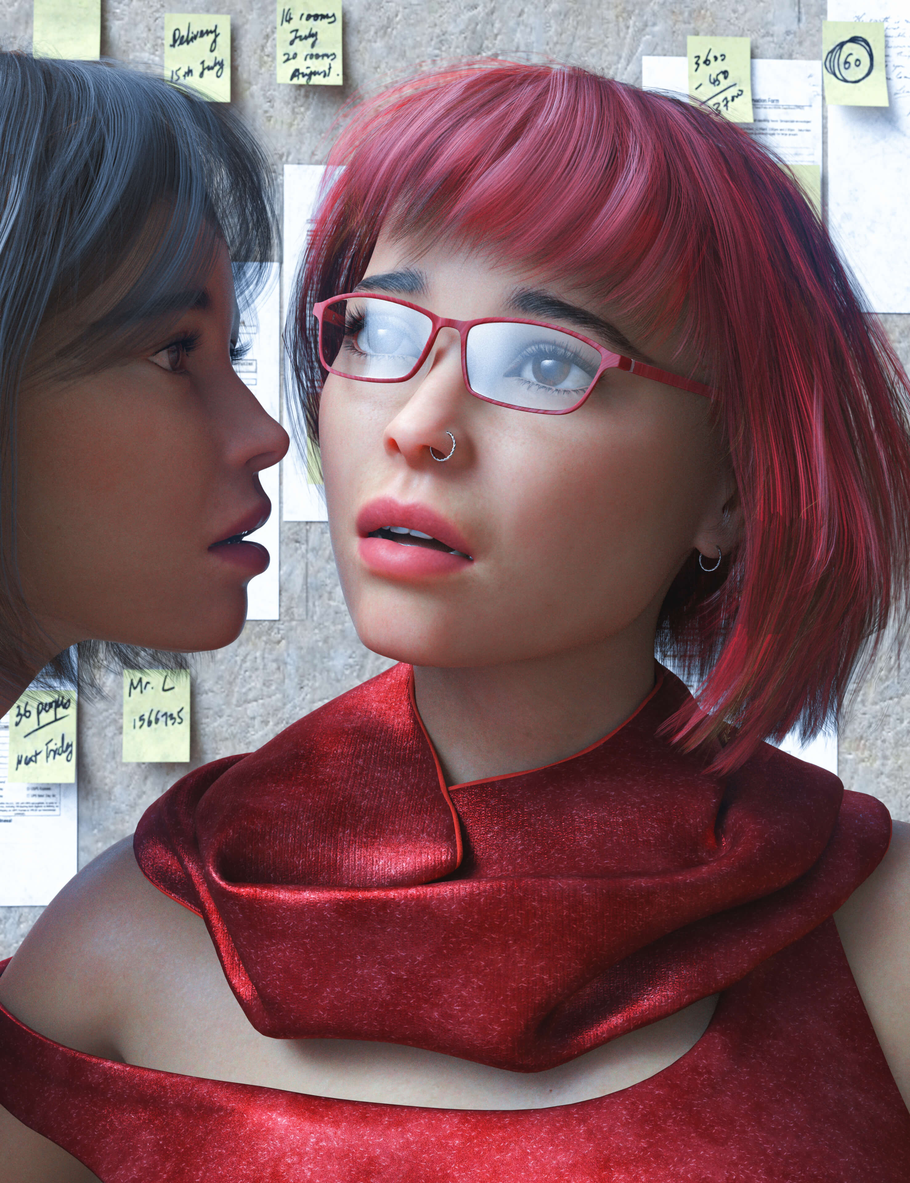 Whisper 3D Render, Digital Artwork by Avid Renderer