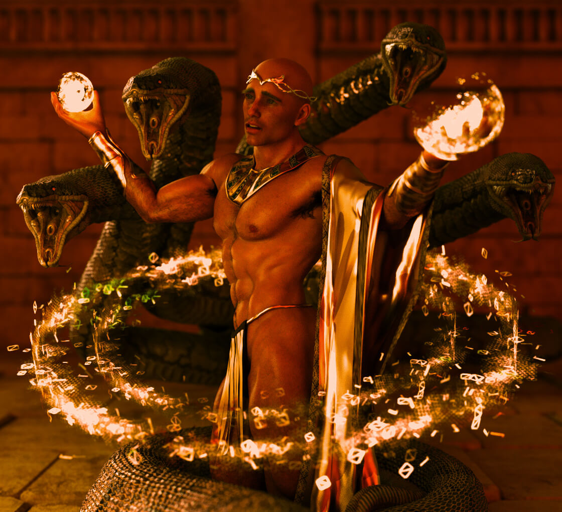 Wizardry 3D Render, Digital Artwork by Avid Renderer