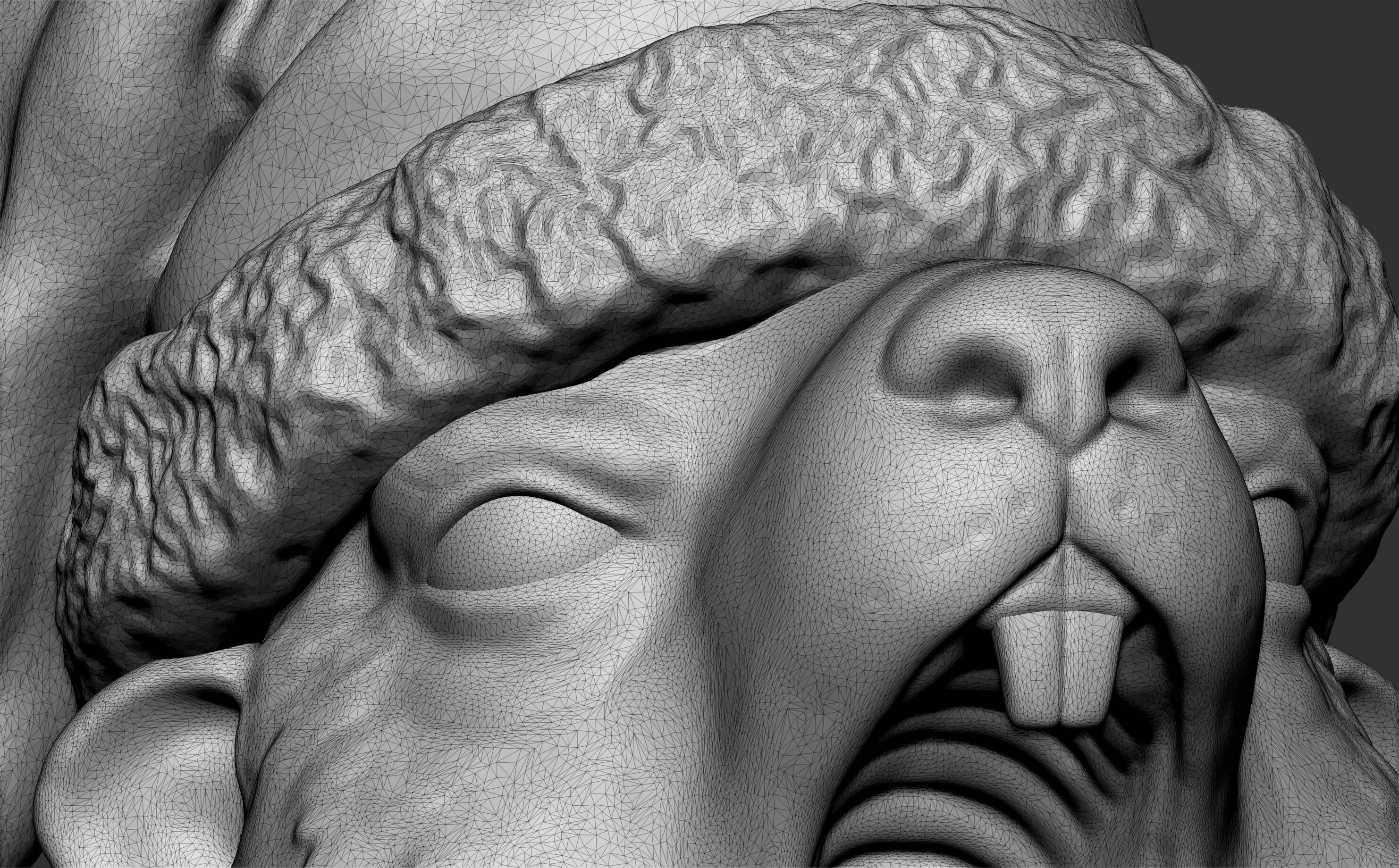 Detailed Christmas Marmot 3D Print Model 3D Model