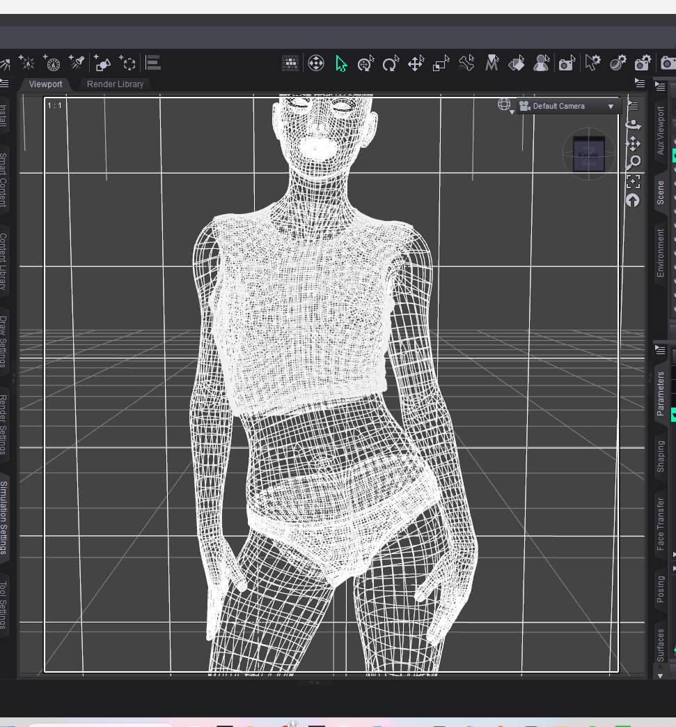 Avi Top for Genesis 3 Female Freebie Daz Content