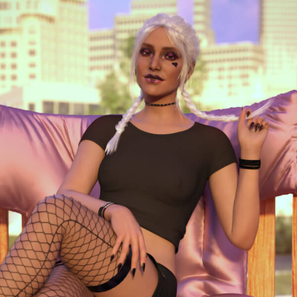 Goth Casual Sable