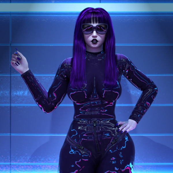Goth Glamour - Future Is Purple