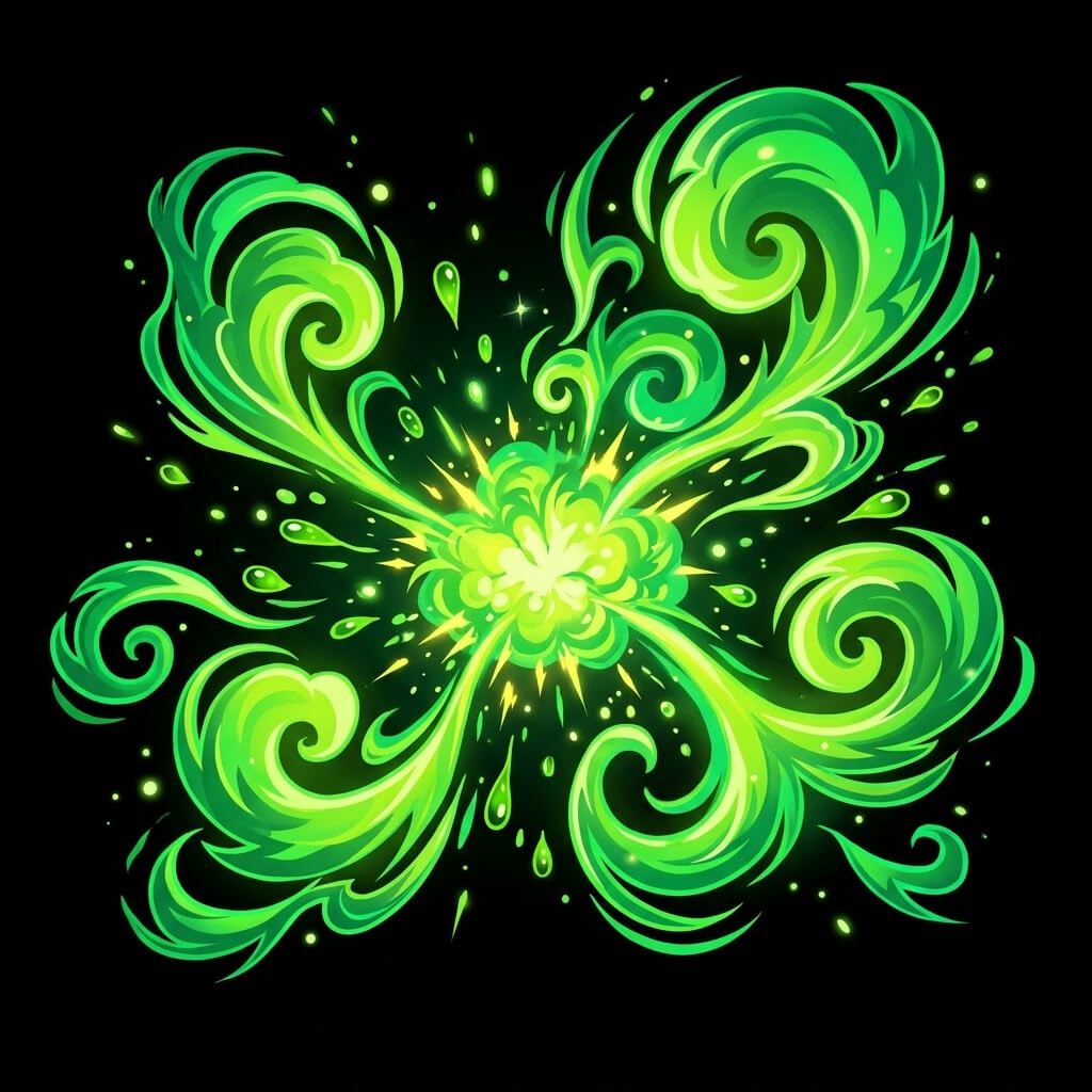 2D Game Combat VFX Pack &ndash 10 High-Quality JPG Effects 2D Game Asset