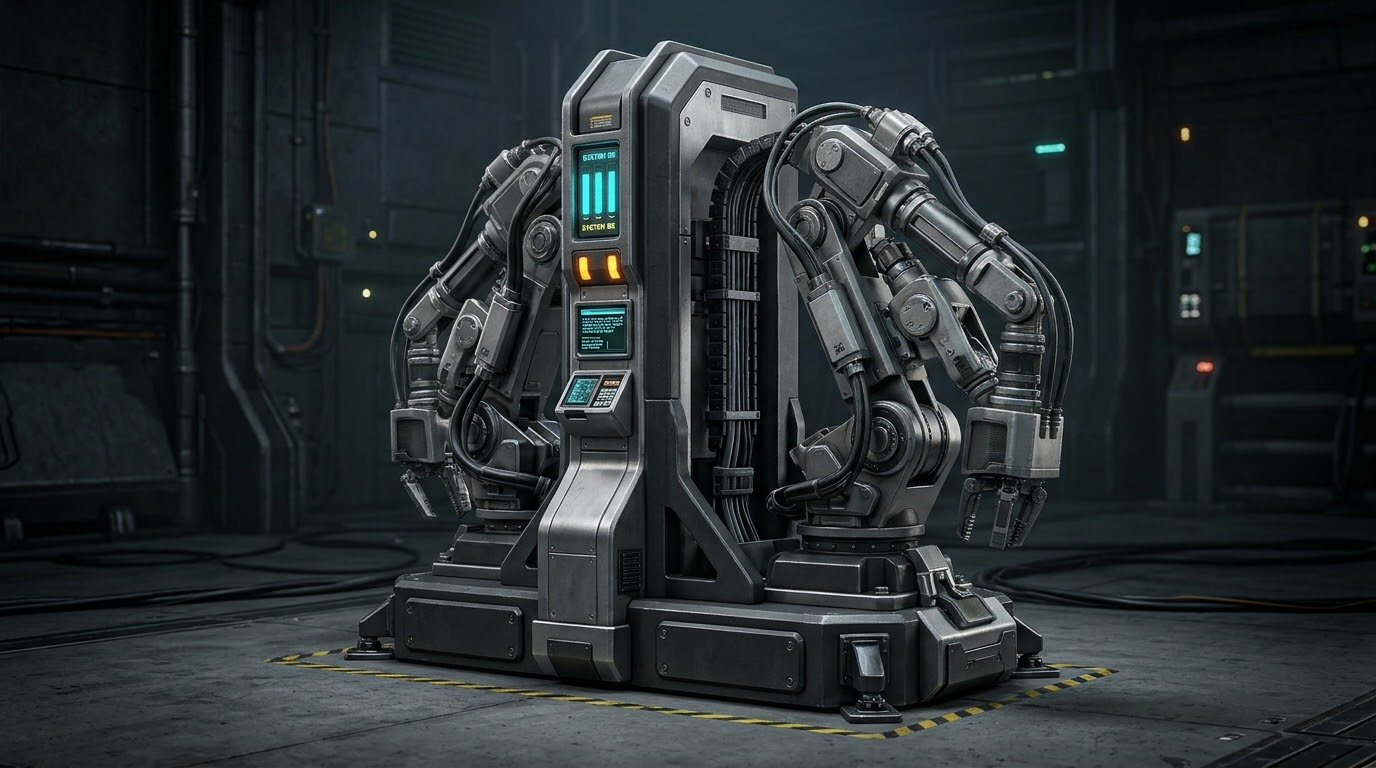 Sci-Fi Industrial Machinery &ndash 10 JPG Game Props 2D Game Asset