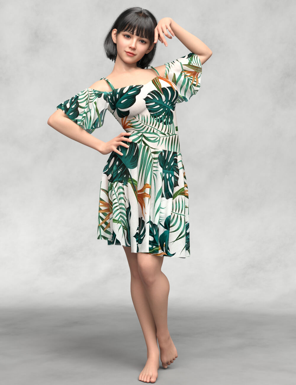BNN Rivera for Genesis 8 Female Daz Content