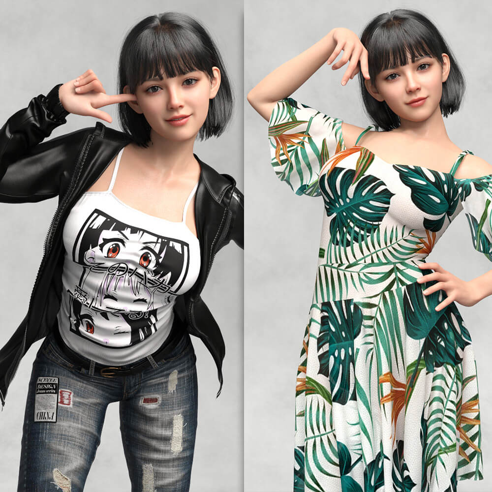 BNN Rivera for Genesis 8 Female Daz Content