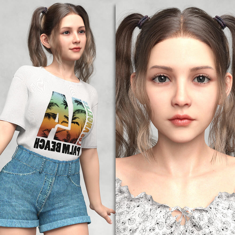 BNN Shasha for Genesis 8 Female Daz Content