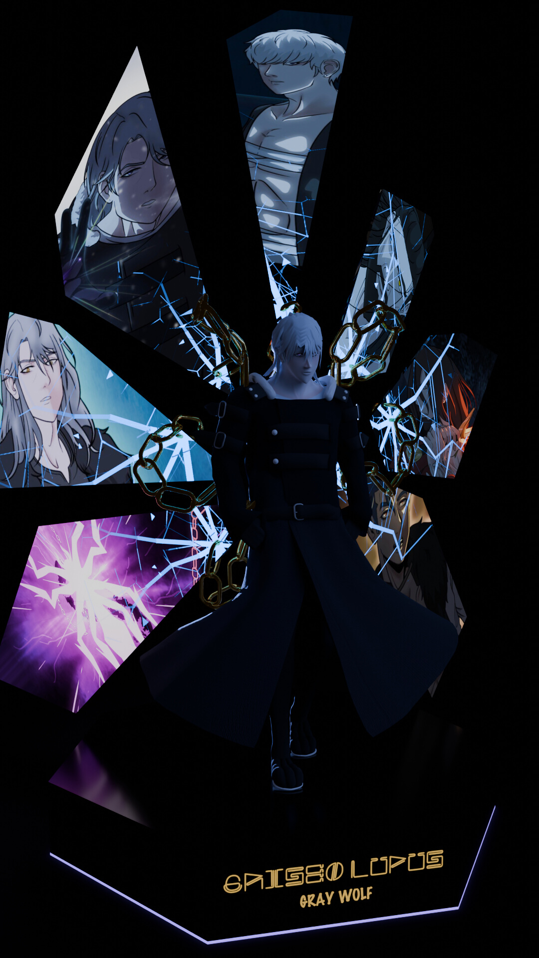 Griseo Lupus - Seventh Heaven The Rise of Calamities 3D Model
