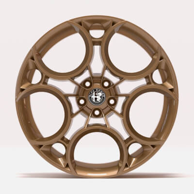 Alfa Romeo 33 Stradale 2025 Rims 3D Model