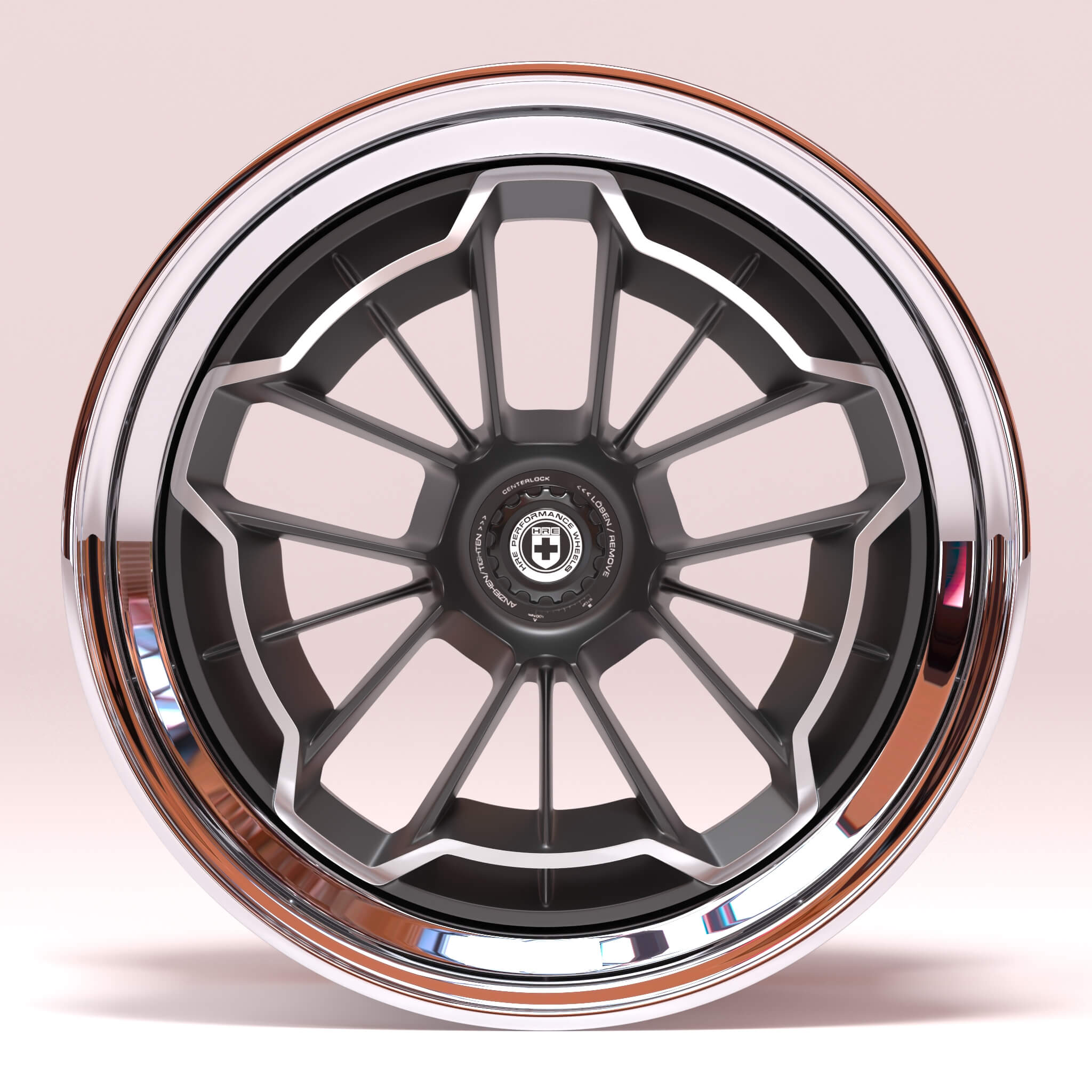HRE Octavia Custom Wheels 3D Model