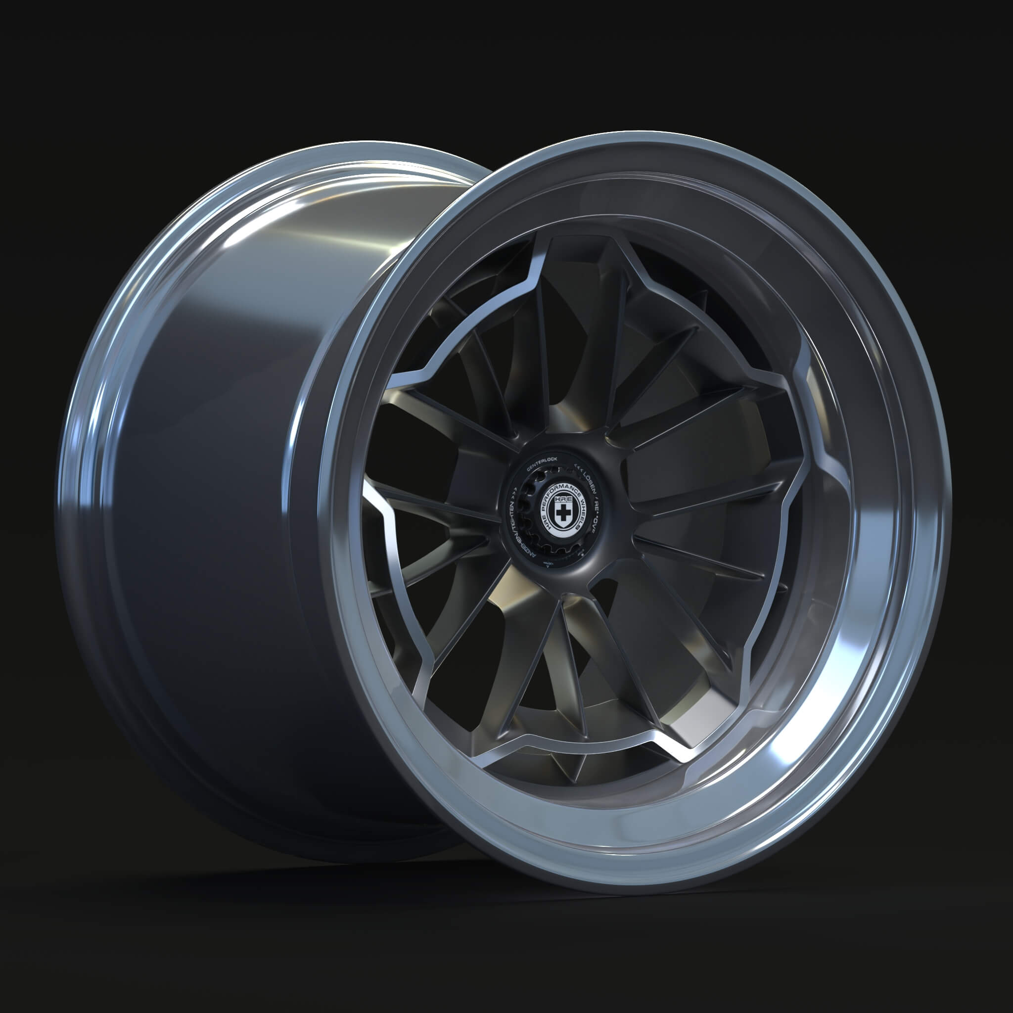HRE Octavia Custom Wheels 3D Model