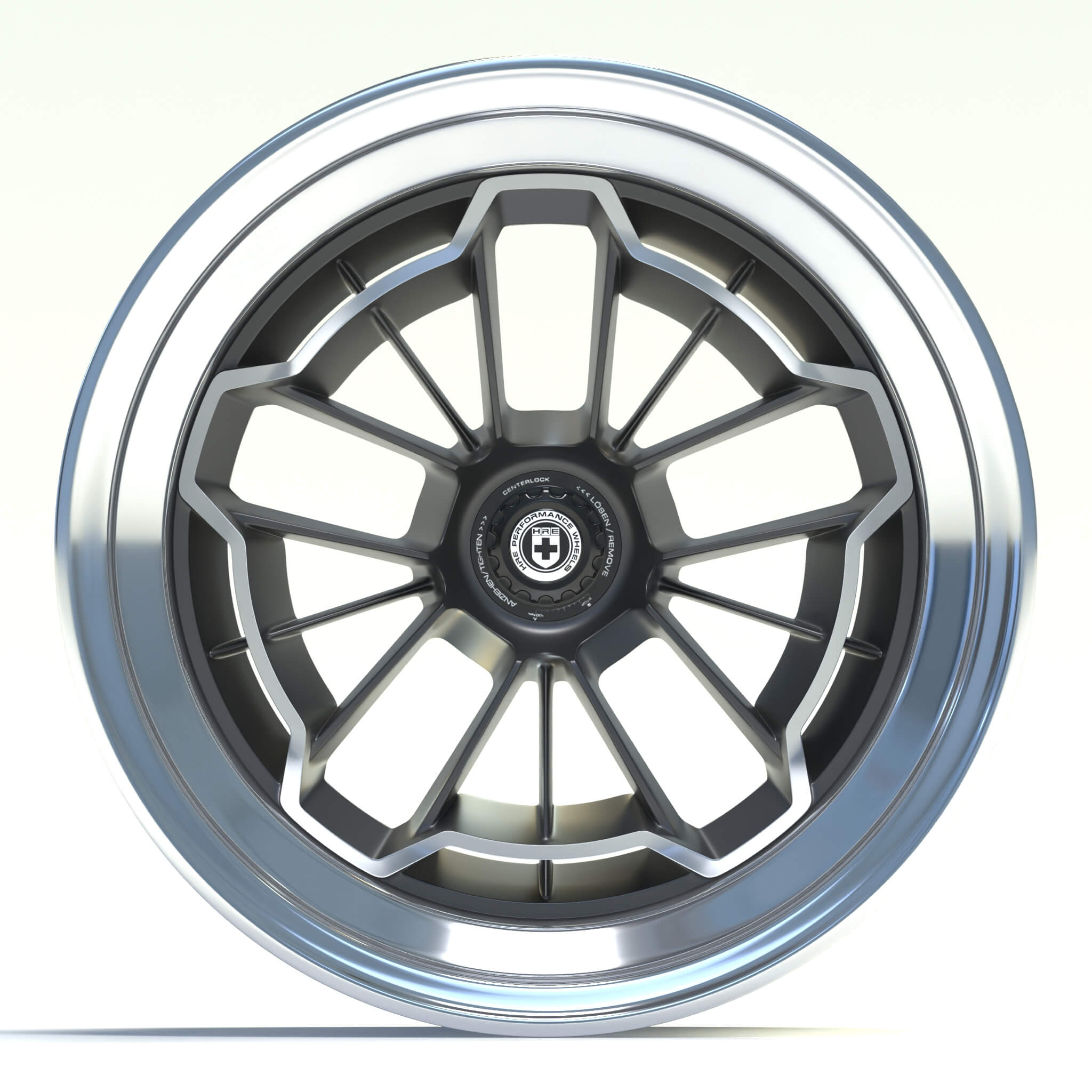 HRE Octavia Custom Wheels 3D Model