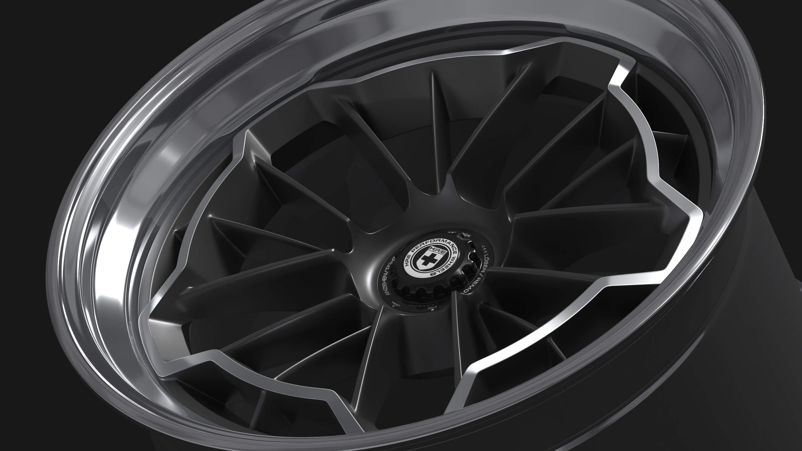 HRE Octavia Custom Wheels 3D Model