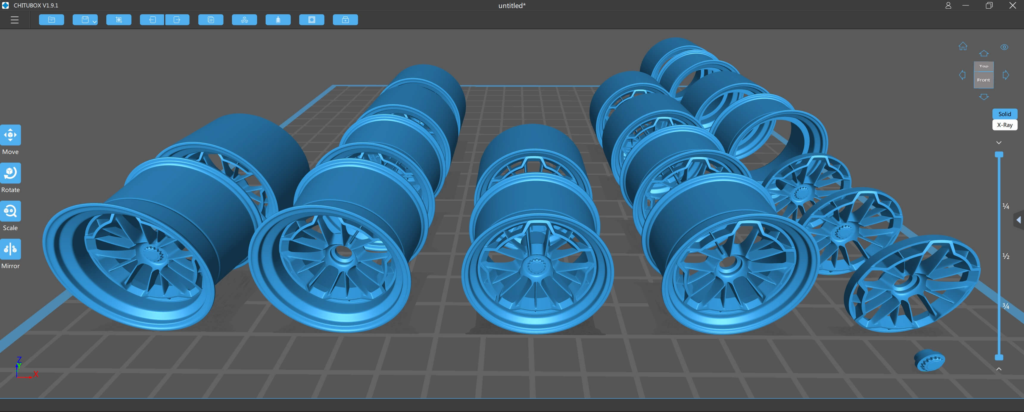 HRE Octavia Custom Wheels 3D Model
