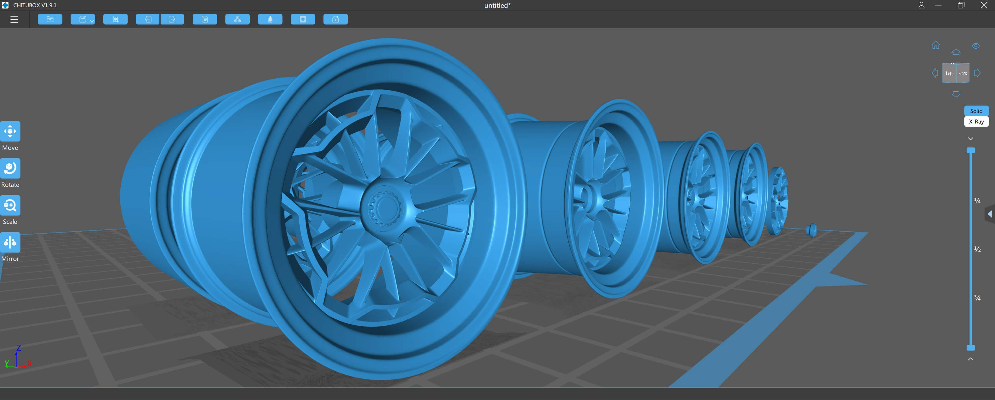 HRE Octavia Custom Wheels 3D Model