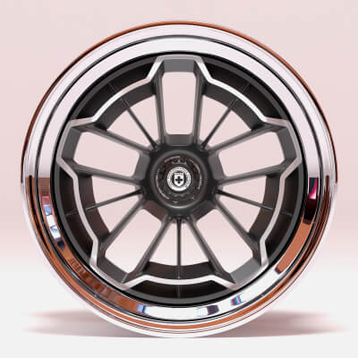 HRE Octavia Custom Wheels 3D Model