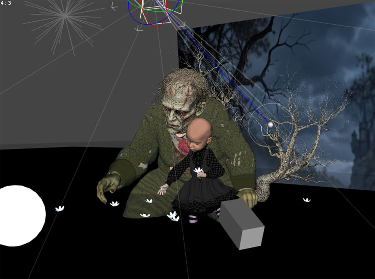 Innocence 3D Render, Digital Artwork by Belmontty