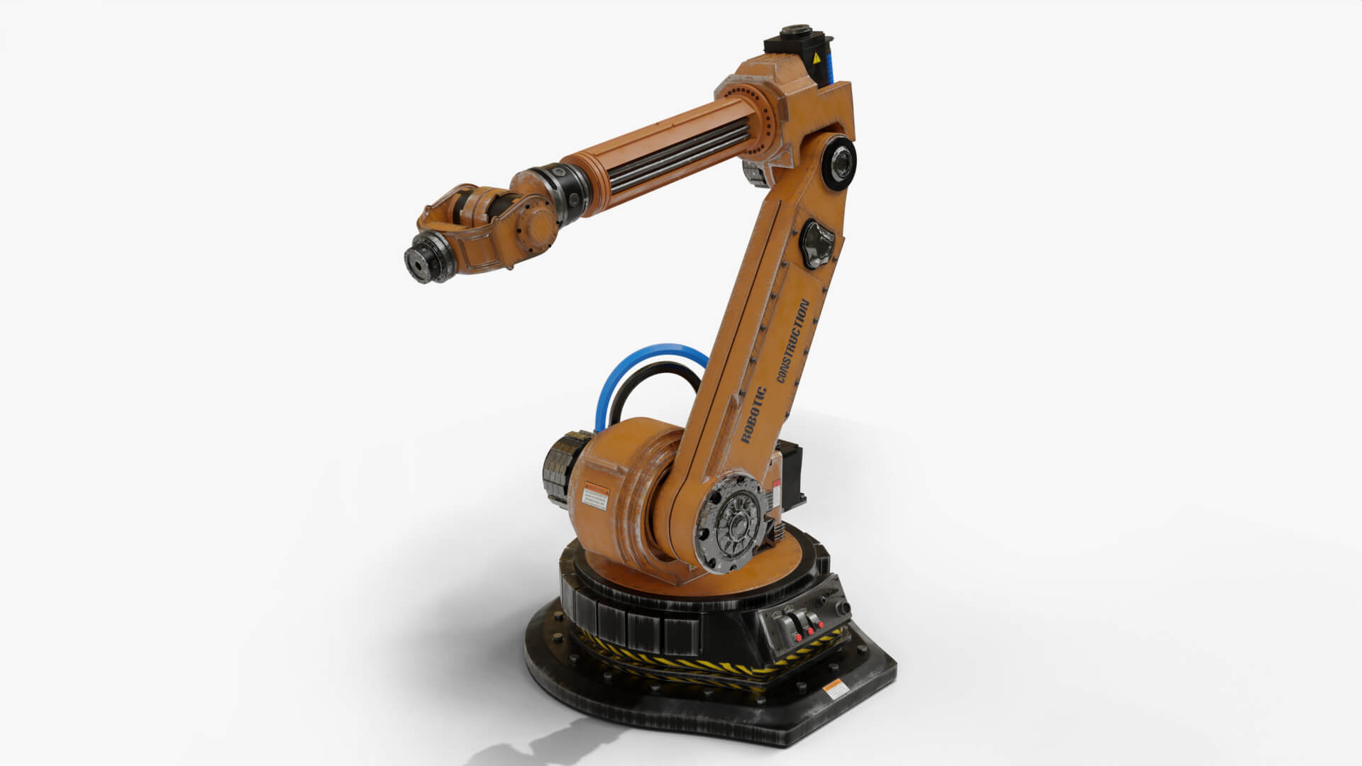 Robotic Arm Rigged 3D Model