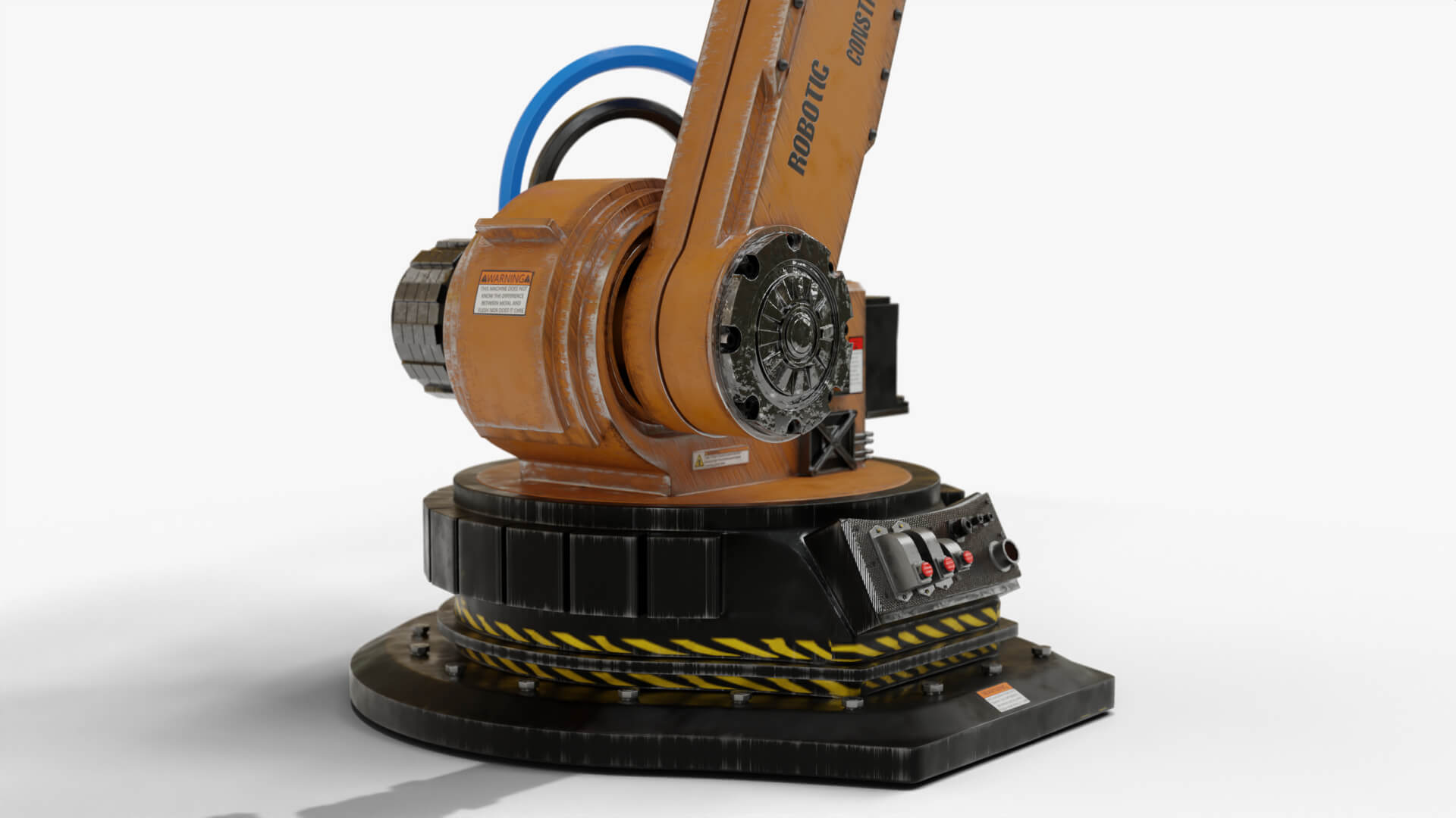 Robotic Arm Rigged 3D Model