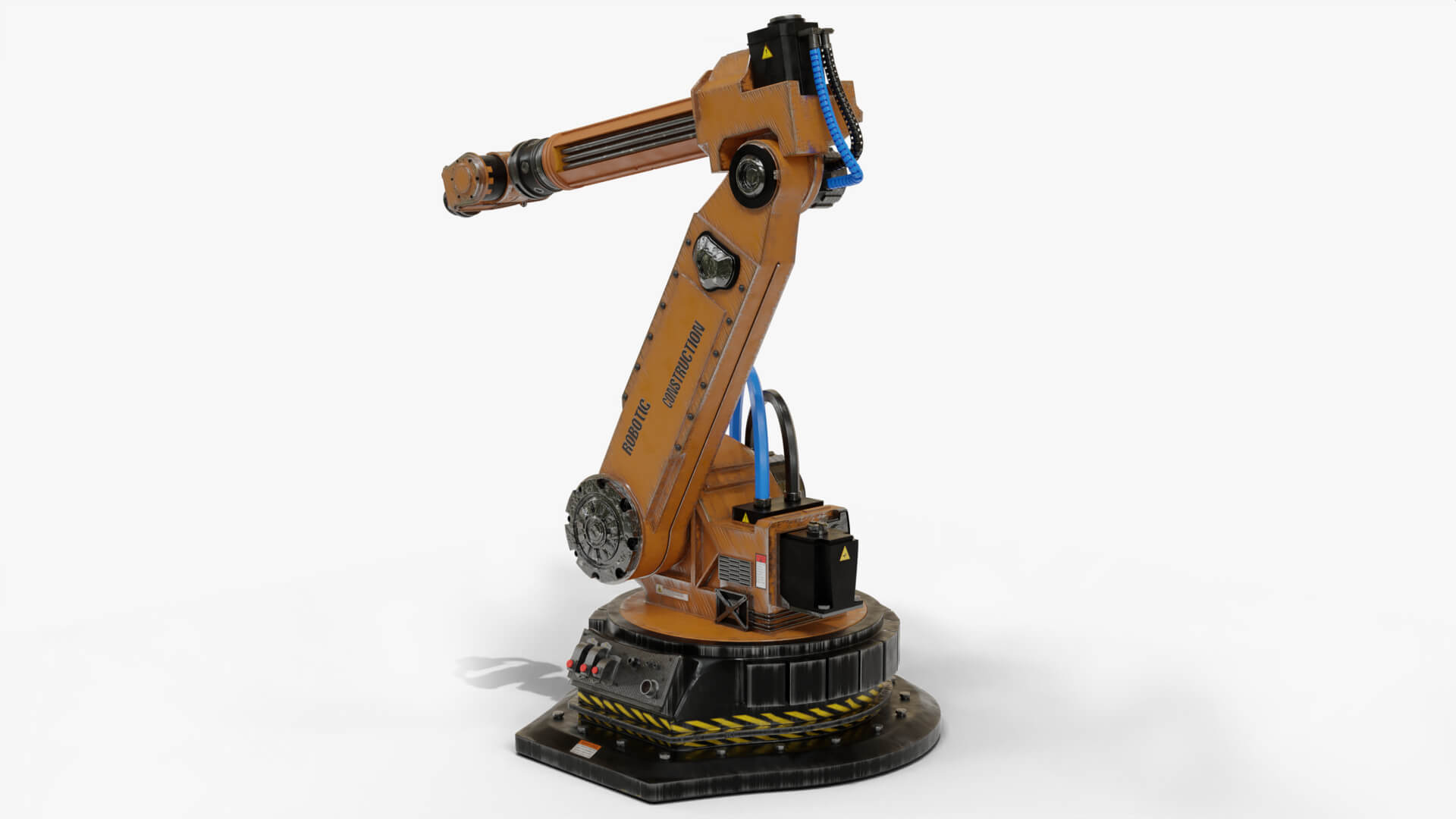 Robotic Arm Rigged 3D Model