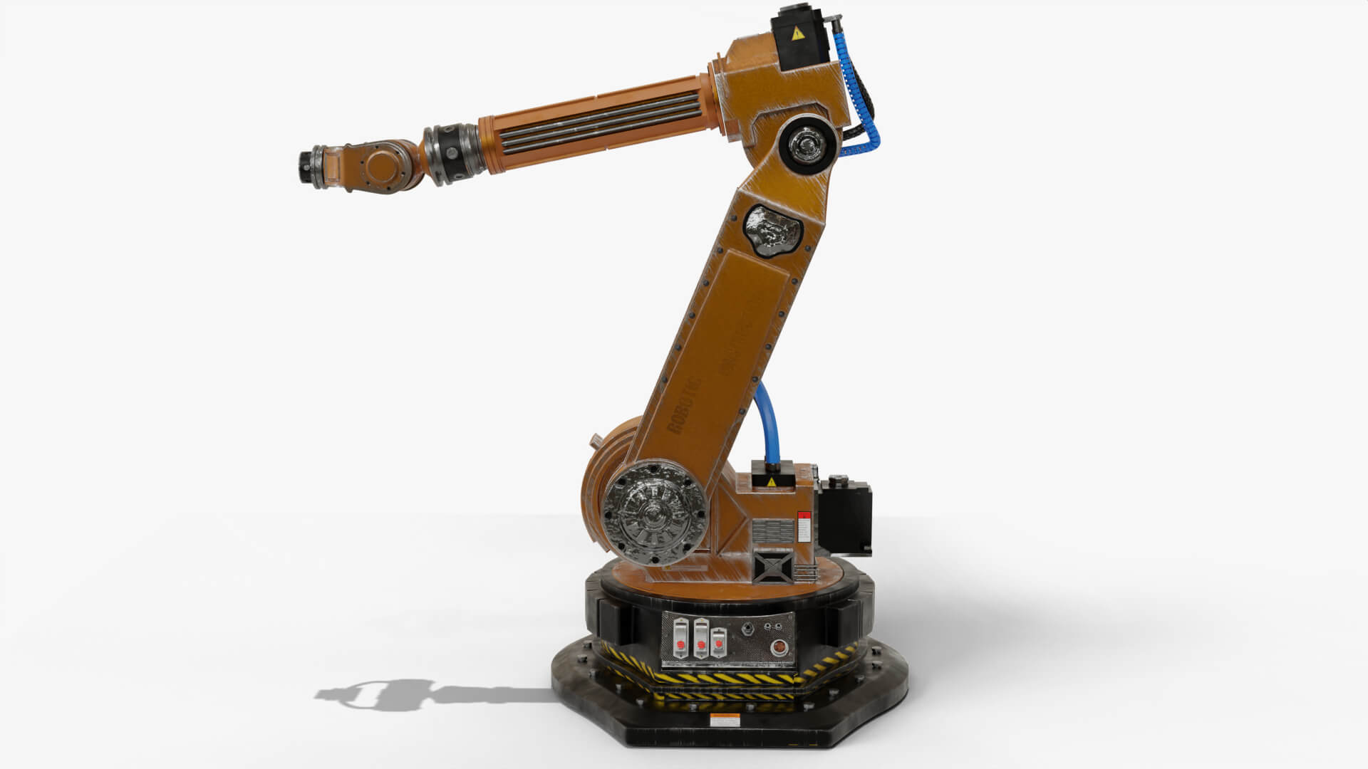 Robotic Arm Rigged 3D Model