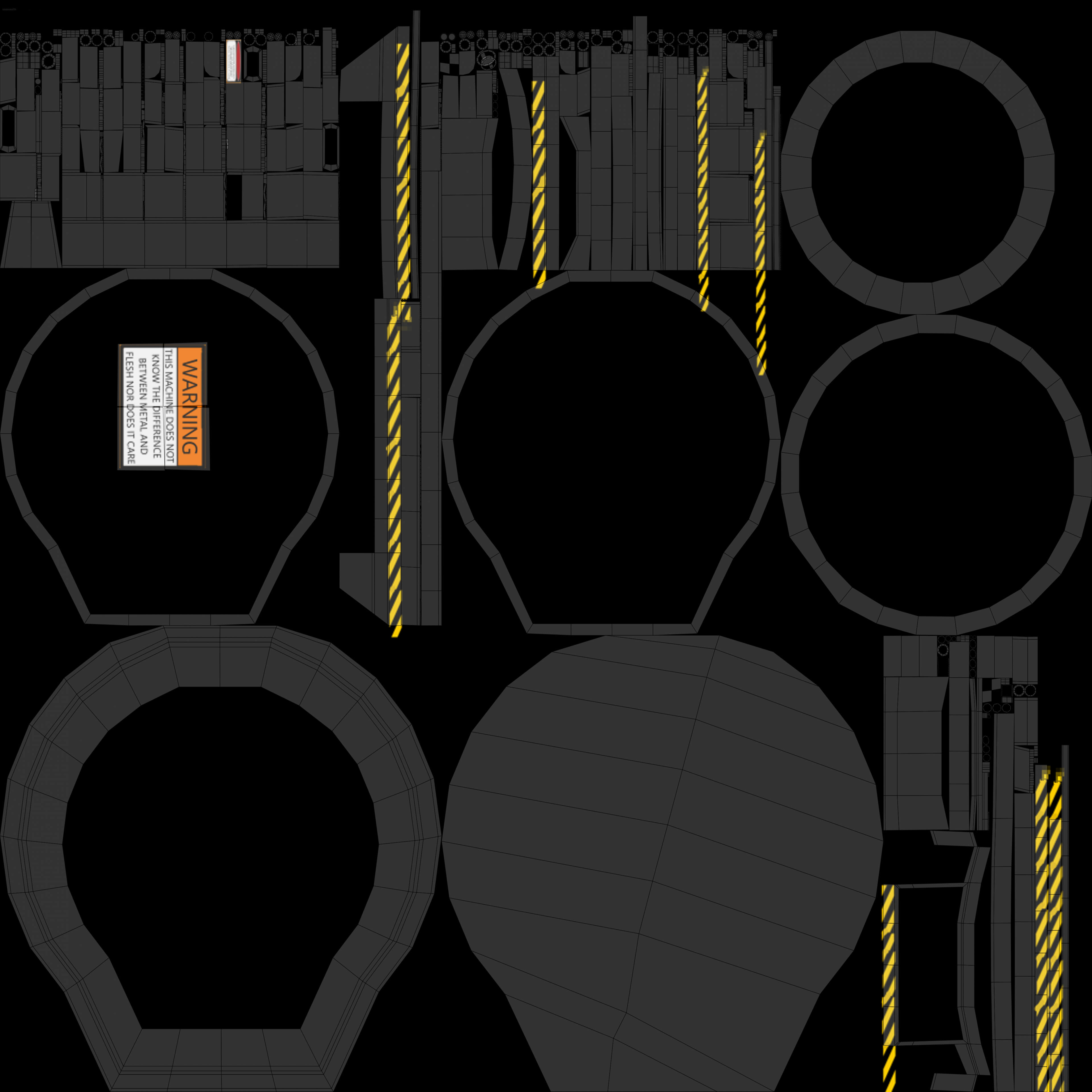 Robotic Arm Rigged 3D Model