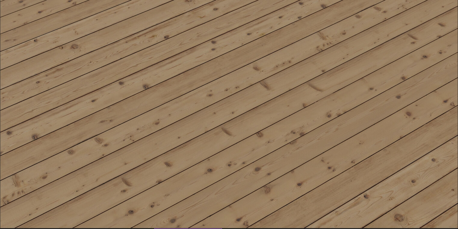 Hinoki Wood Planks 3D Texture