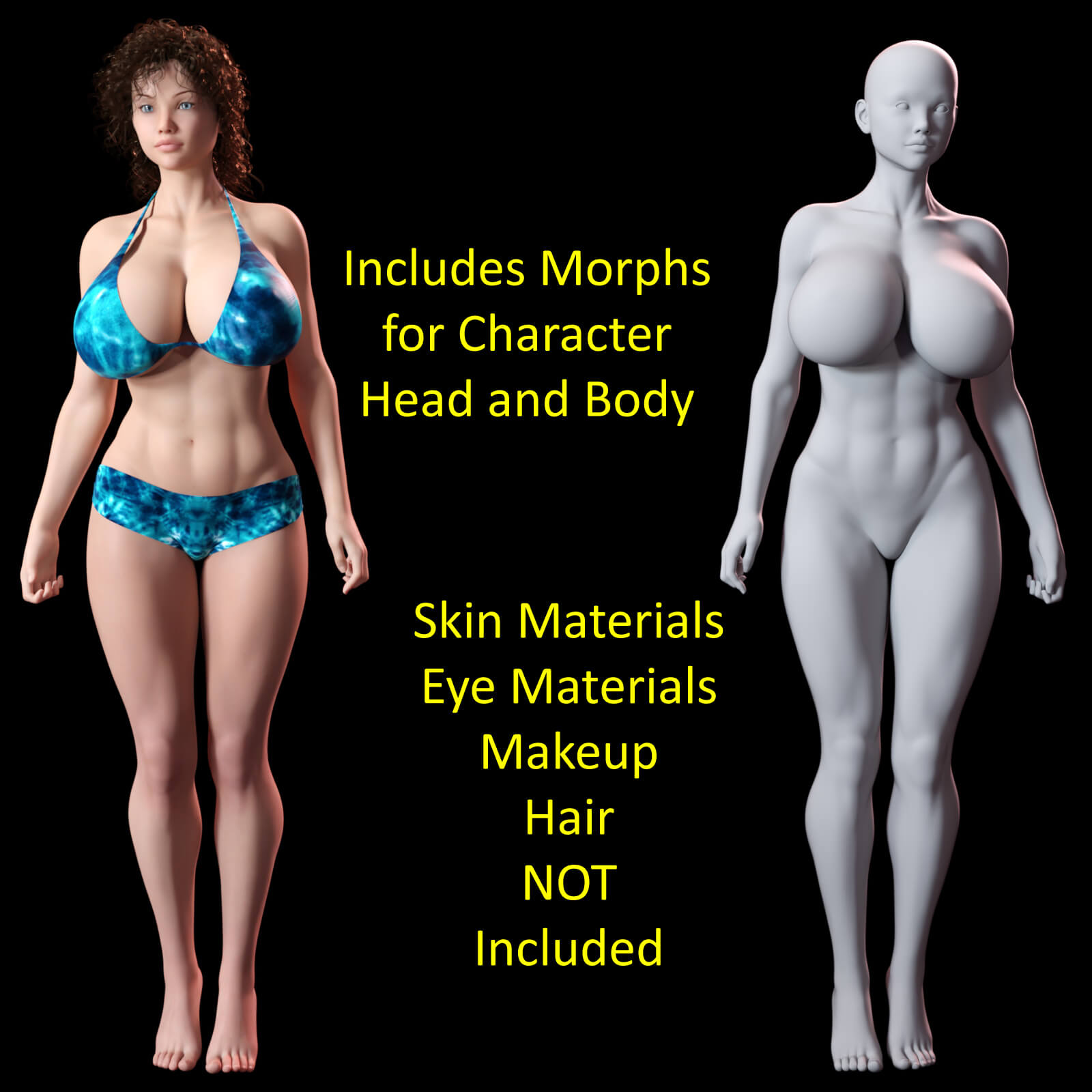 Brandi Character Body and Head Morphs for Genesis 8 Female Daz Content