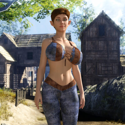 Elora - Fantasy 3D Wallpaper