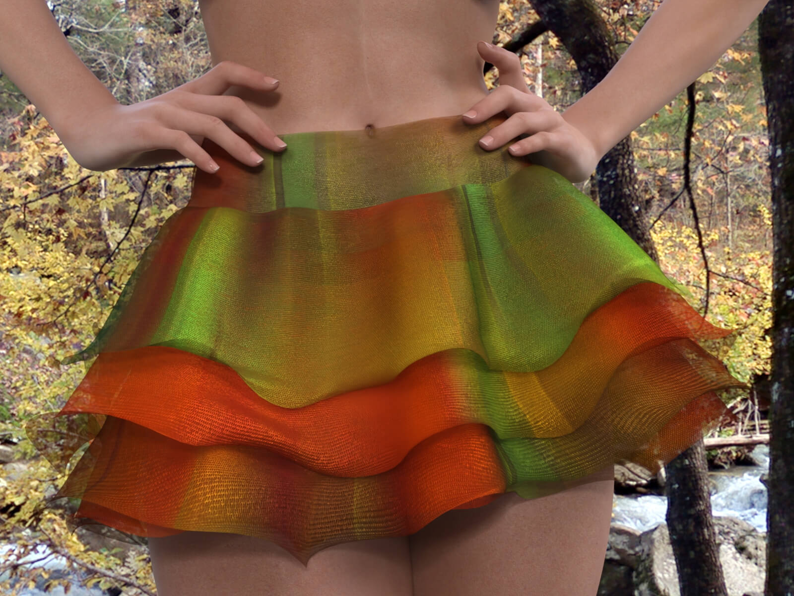 Fairy Materials for Tulle Skirt for Genesis 8 Female Daz Content