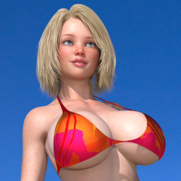 Marigold at the Beach
