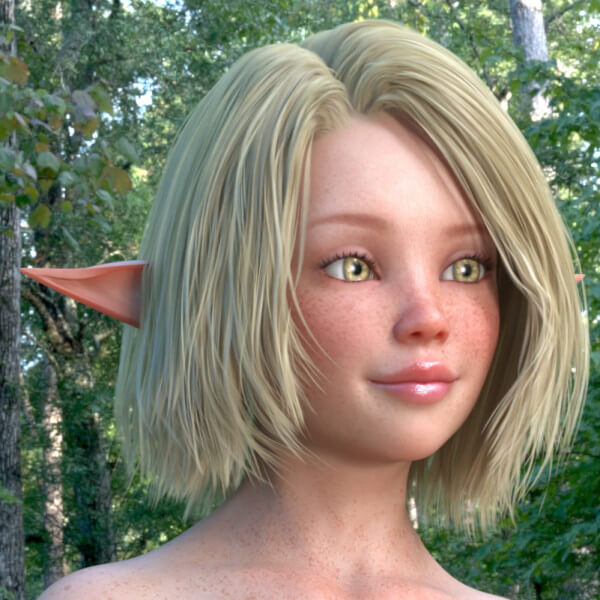 Marigold Elf Closeup