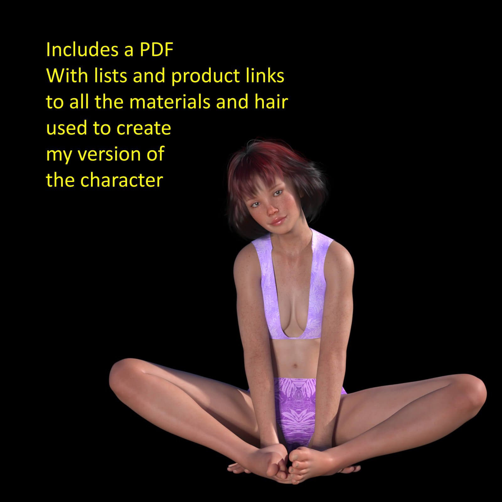 Lori Character Body and Head Morphs for Genesis 8 Female Daz Content
