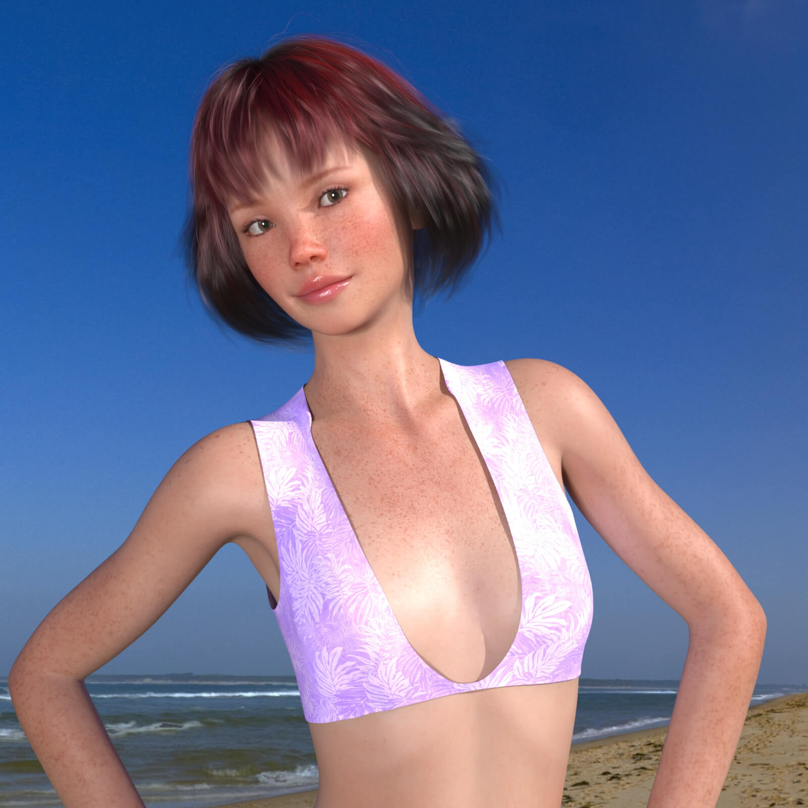 Lori Character Body and Head Morphs for Genesis 8 Female Daz Content