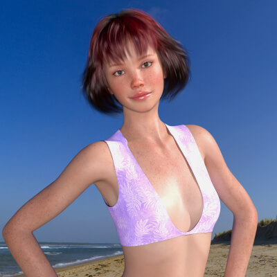 Lori Character Body and Head Morphs for Genesis 8 Female Daz Content
