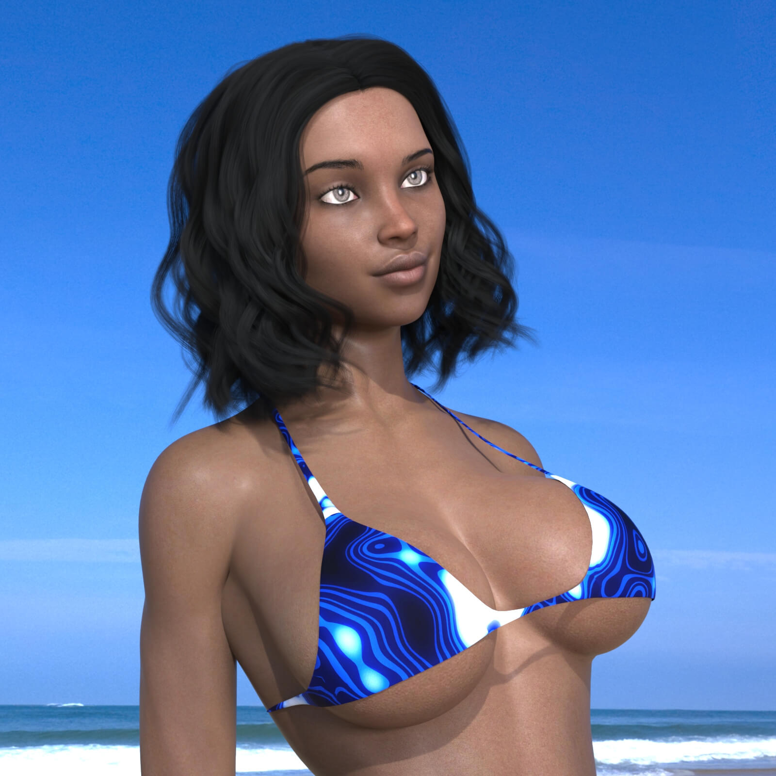 Taja Character Body and Head Morphs for Genesis 8 Female Daz Content