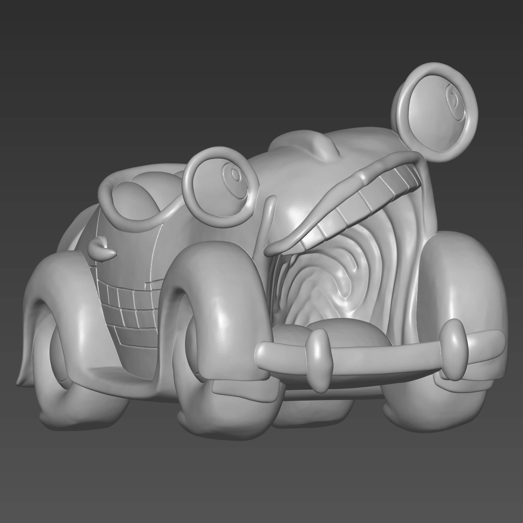 Benny the Cab STL File for 3D Printing 3D Model