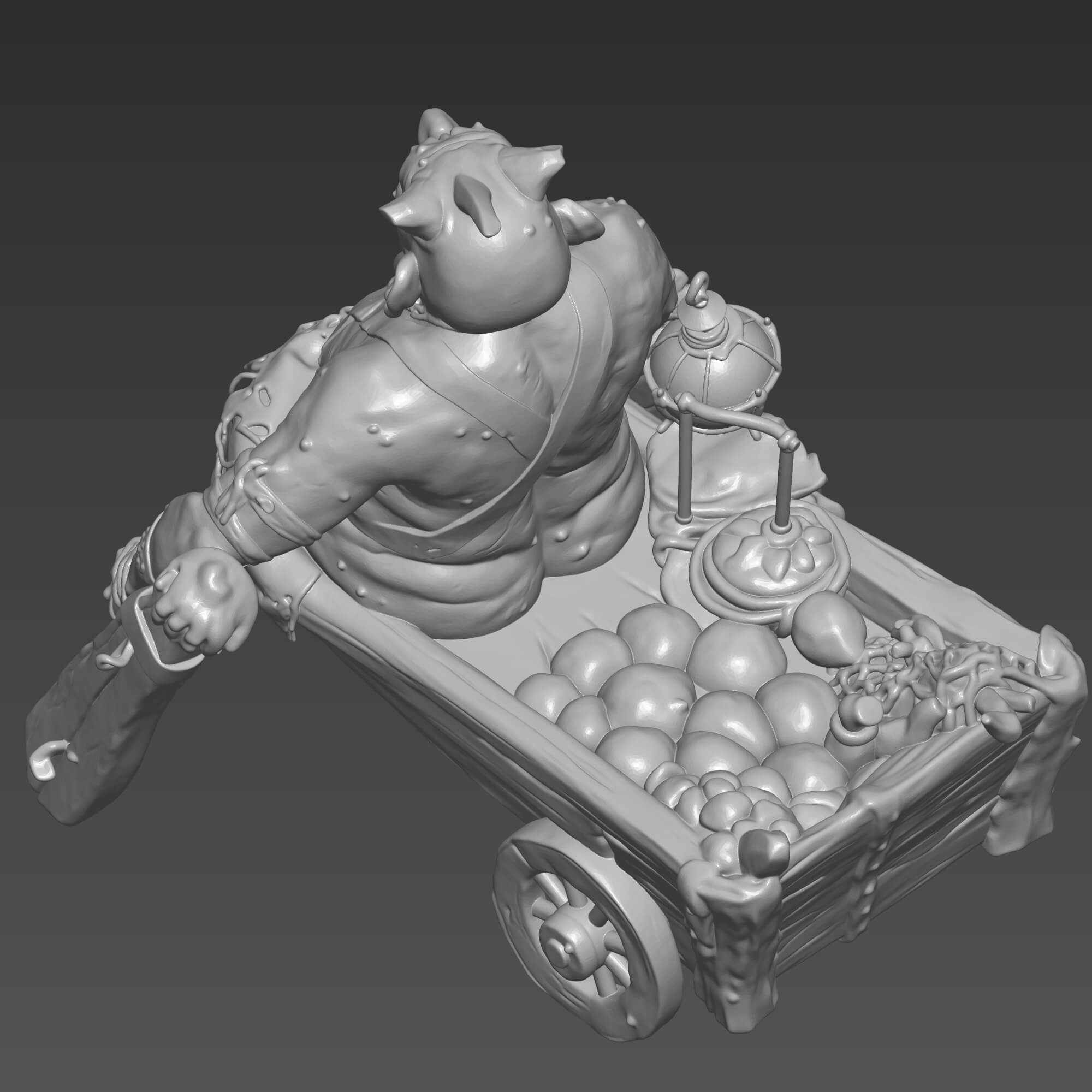 Bethmoora Goblin STL - Hellboy Inspired Miniature 3D Model